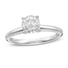 Thumbnail Image 1 of 1.00 CT. Certified Canadian Diamond Solitaire Engagement Ring in Platinum (H/VS2)