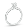 Thumbnail Image 2 of 0.50 CT. Certified Canadian Diamond Solitaire Engagement Ring in Platinum (H/VS2)