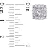 Thumbnail Image 3 of 0.73 CT. T.W. Diamond Square Frame Vintage-Style Stud Earrings in 14K White Gold