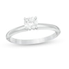 Thumbnail Image 0 of 0.30 CT. Certified Canadian Diamond Solitaire Engagement Ring in Platinum (H/VS2)