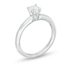 Thumbnail Image 3 of 0.30 CT. Certified Canadian Diamond Solitaire Engagement Ring in Platinum (H/VS2)