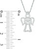 Thumbnail Image 2 of Unstoppable Love™ Diamond Accent Angel Pendant in Sterling Silver
