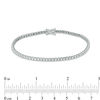 Thumbnail Image 3 of 1.00 CT. T.W. Diamond Tennis Bracelet in 10K White Gold