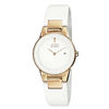 Thumbnail Image 0 of Ladies' Citizen Eco-Drive® Axiom Rose-Tone Strap Watch with White Dial (Model: GA1053-01A)