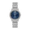 Thumbnail Image 0 of Ladies' Citizen Eco-Drive® Silhouette Crystal Accent Watch with Blue Dial (Model: EX1480-58L)