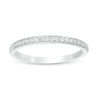 Thumbnail Image 1 of 0.15 CT. T.W. Diamond Wedding Band in 10K White Gold