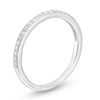 Thumbnail Image 2 of 0.15 CT. T.W. Diamond Wedding Band in 10K White Gold