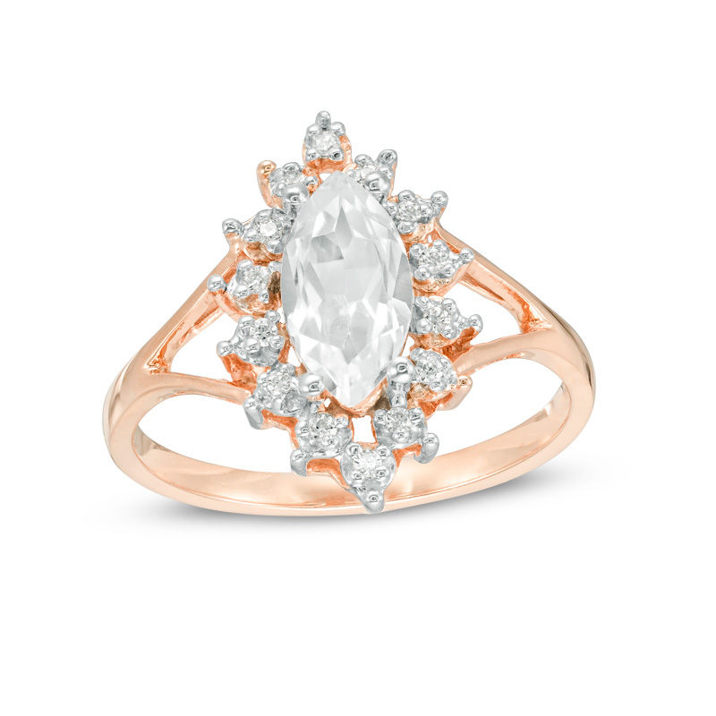 sunburst engagement ring