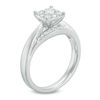 Thumbnail Image 2 of 0.50 CT. T.W. Composite Diamond Cushion-Shaped Engagement Ring in 10K White Gold