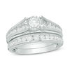Thumbnail Image 1 of 1.00 CT. T.W. Diamond Bridal Set in 10K White Gold