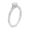 Thumbnail Image 2 of 1.00 CT. T.W. Diamond Split Shank Engagement Ring in 14K White Gold