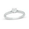 Thumbnail Image 0 of 0.50 CT. T.W. Diamond Split Shank Engagement Ring in 14K White Gold