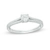 Thumbnail Image 1 of 0.50 CT. T.W. Diamond Split Shank Engagement Ring in 14K White Gold