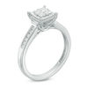 Thumbnail Image 1 of 0.40 CT. T.W. Quad Princess-Cut Diamond Engagement Ring in 10K White Gold