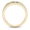 Thumbnail Image 3 of 0.18 CT. T.W. Composite Diamond Vintage-Style Tilted Square Filigree Ring in 10K Gold