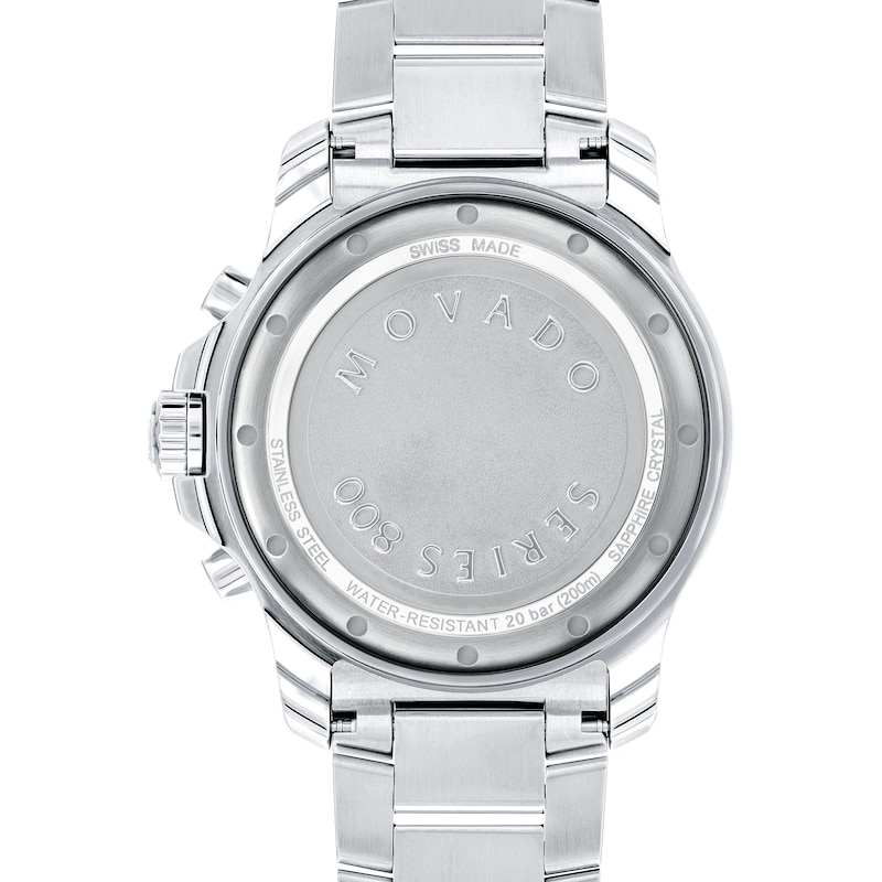 Main Image 3 of Men's Movado Series 800® Chronograph Watch with Blue Dial (Model: 2600141)