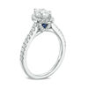 Thumbnail Image 1 of Vera Wang Love Collection 0.95 CT. T.W. Marquise Diamond Frame Engagement Ring in 14K White Gold