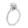 Vera Wang Love Collection 0.95 CT. T.W. Marquise Diamond Frame Engagement Ring in 14K White Gold