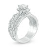 Thumbnail Image 1 of 1.30 CT. T.W. Princess-Cut Diamond Frame Three Piece Bridal Set in 14K White Gold