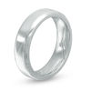 Thumbnail Image 1 of Men's 6.0mm Etched Wedding Band in Stainless Steel - Size 10