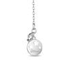 Enchanted Disney Tinker Bell Tourmaline and 0.086 CT. T.W. Diamond Pendant in Sterling Silver and 10K Gold Plate - 19"