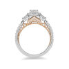Thumbnail Image 1 of Enchanted Disney Jasmine 1.04 CT. T.W. Diamond Three Stone Engagement Ring in 14K White Gold