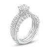 Thumbnail Image 1 of 1.00 CT. T.W. Diamond Square Frame Bridal Set in 14K White Gold