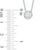 Thumbnail Image 2 of 0.30 CT. Diamond Solitaire Pendant in 10K White Gold