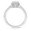 Thumbnail Image 3 of Julianna B™ 0.74 CT. T.W. Heart-Shaped Diamond Frame Engagement Ring in 14K White Gold