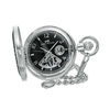 Thumbnail Image 1 of Men's James Michael Two-Tone Pocket Watch with Black Dial (Model: PMA181016C)