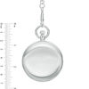 Thumbnail Image 2 of Men's James Michael Pocket Watch with Silver-Tone Skeleton Dial (Model: PMA181003C)