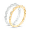 Thumbnail Image 2 of 1.40 CT. T.W. Diamond Four Piece Bridal Set in 14K Tri-Tone Gold