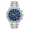 Men's Bulova Diamond Accent Chronograph Watch with Blue Dial (Model: 96D138)