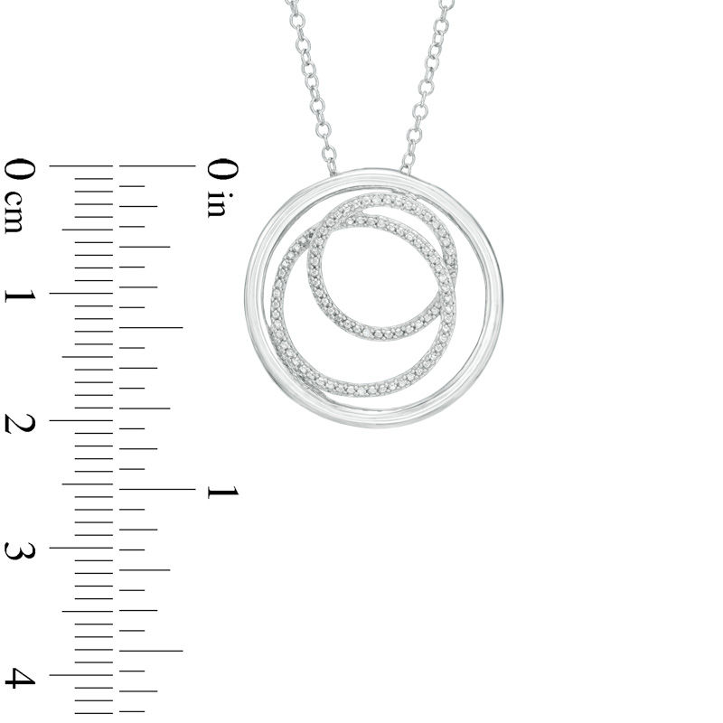 3 circle pendant necklace deals