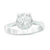 Thumbnail Image 0 of 1.25 CT. T.W. Certified Canadian Diamond Frame Engagement Ring in 14K White Gold (I/I1)