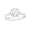CT. T.W. Certified Canadian Diamond Frame Engagement Ring in 14K White Gold (I/I1