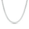 1.98 CT. T.W. Diamond Tennis Necklace in Sterling Silver - 17"