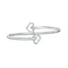 Thumbnail Image 0 of The Kindred Heart from Vera Wang Love Collection Mini Bangle in Sterling Silver - 7.5"