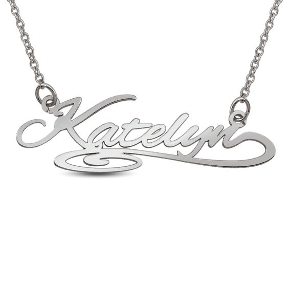 Peoples Jewellers Name Necklaces Flash 