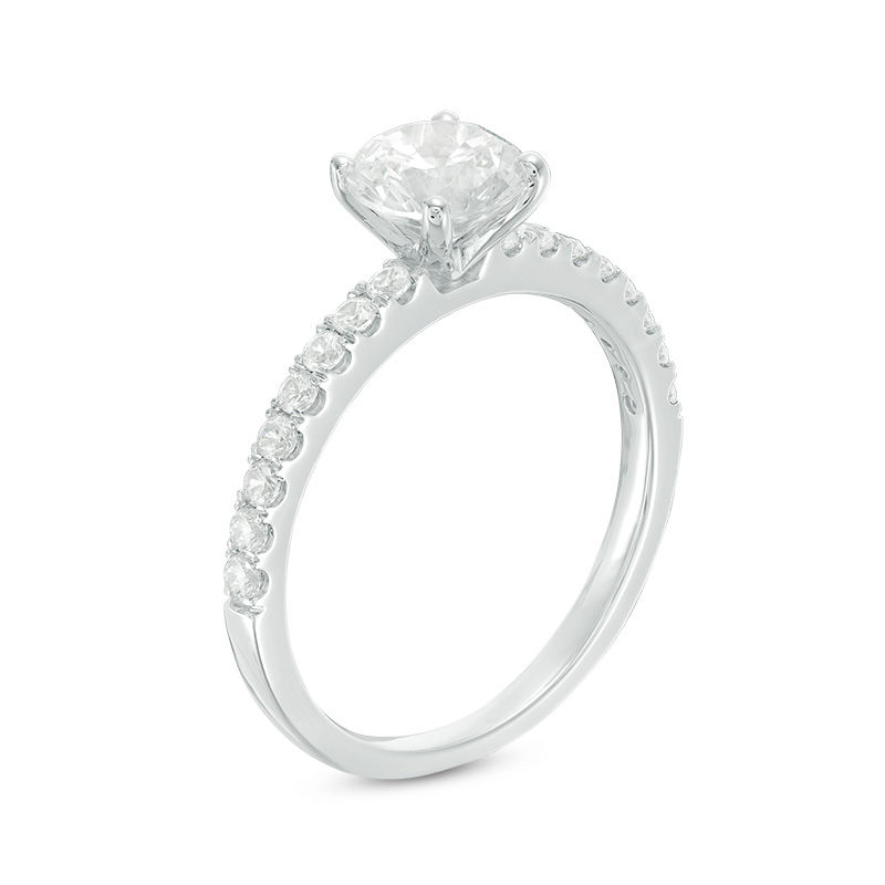 1.25 CT. T.W. Diamond Engagement Ring in 14K White Gold