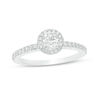 Thumbnail Image 1 of 0.75 CT. T.W. Diamond Frame Engagement Ring in 14K White Gold
