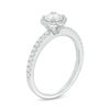 Thumbnail Image 2 of 0.75 CT. T.W. Diamond Frame Engagement Ring in 14K White Gold