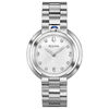 Ladies’ Bulova Rubaiyat Diamond Accent Watch with Silver-White Dial (Model: 96P184)