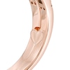0.58 CT. T.W. Princess-Cut Diamond Frame Interlocking Bridal Set in 10K Rose Gold
