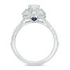 Vera Wang Love Collection 1.45 CT. T.W. Diamond Double Frame Engagement Ring in 14K White Gold