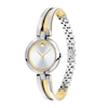 Thumbnail Image 1 of Ladies' Movado Aleena Two-Tone Bangle Watch with Silver-Tone Dial (Model: 0607150)