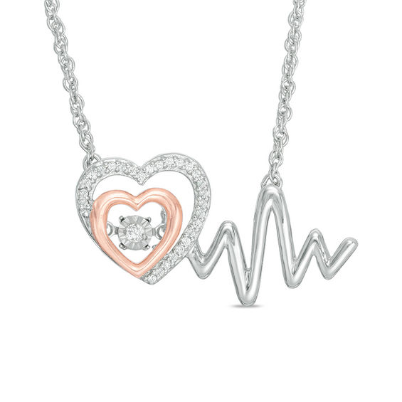 Beating heart necklace kay discount