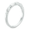 Thumbnail Image 2 of 0.15 CT. T.W. Diamond Station Anniversary Band in 10K White Gold