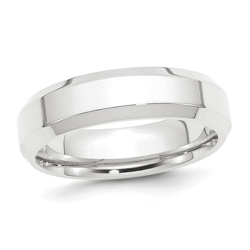 Platinum Men's Wedding Ring with Fine Diamond – Carolyn Codd