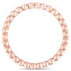 Thumbnail Image 3 of 0.24 CT. T.W. Diamond Eternity Wedding Band in 10K Rose Gold